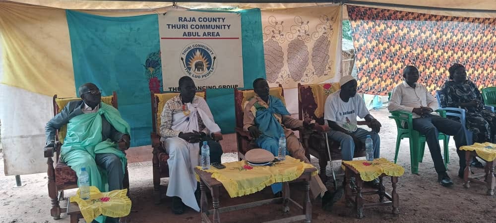 Thuri Community event in Abul, Raja County